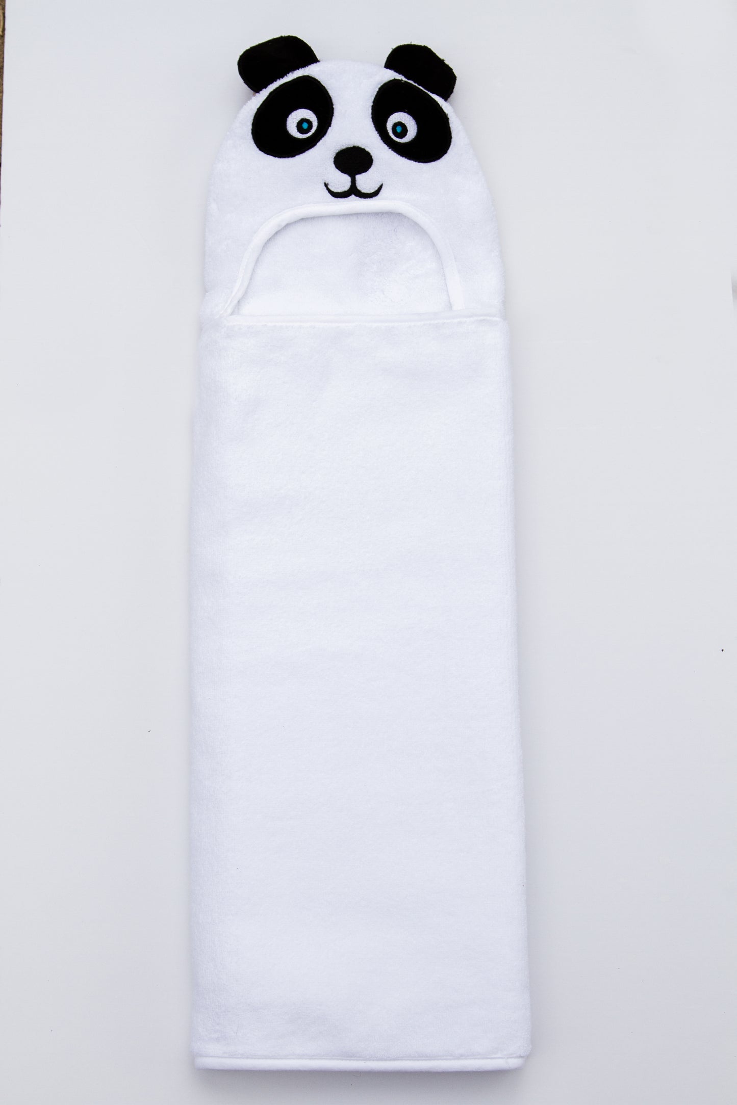 Panda Hooded Cotton Turkish Towel: Baby