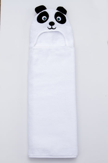 Panda Hooded Cotton Turkish Towel: Baby