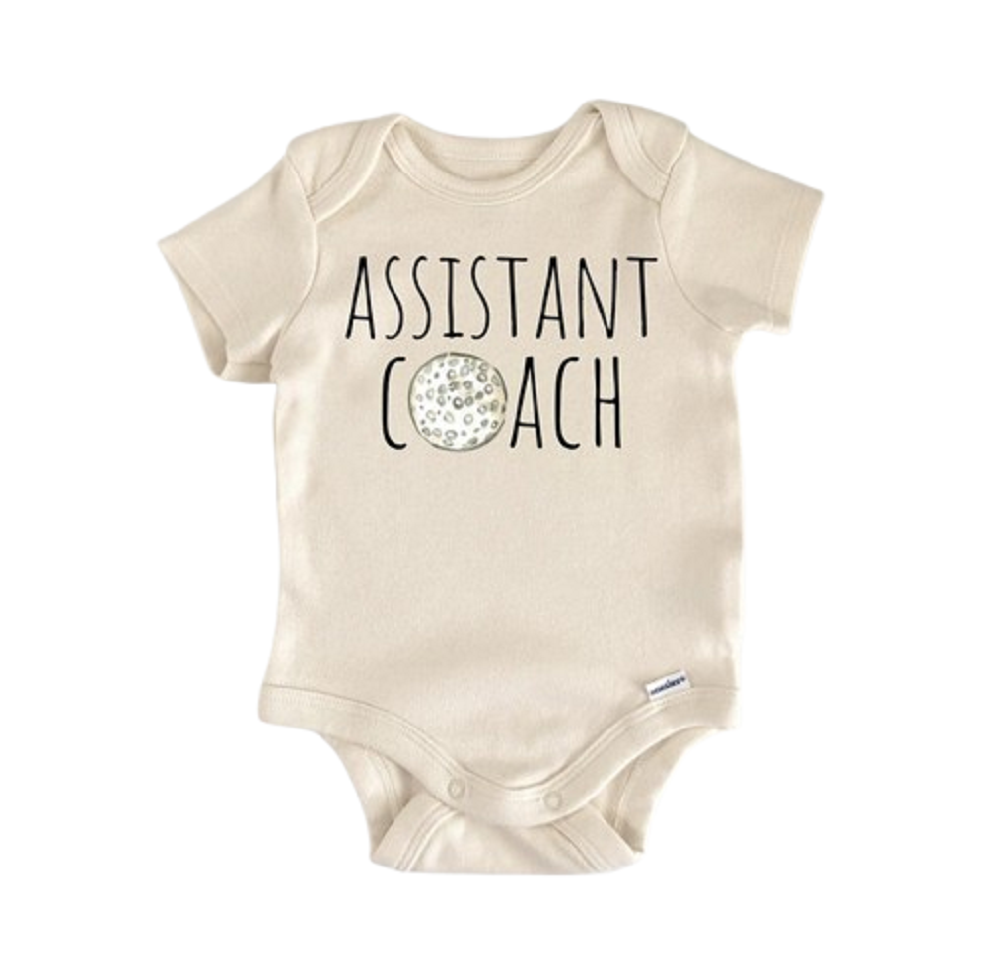 Golf Golfer Golfing Sorts - Baby Boy Girl Clothes Infant Bodysuit Funny Cute Newborn