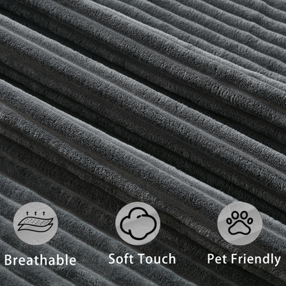 114' Sleeper Sofa,U Shaped Sofa , Pull Out Bed,Convertible Oversize 2 in 1 Sleeper Sofa, Living Room,Upholstery Sofa Bed