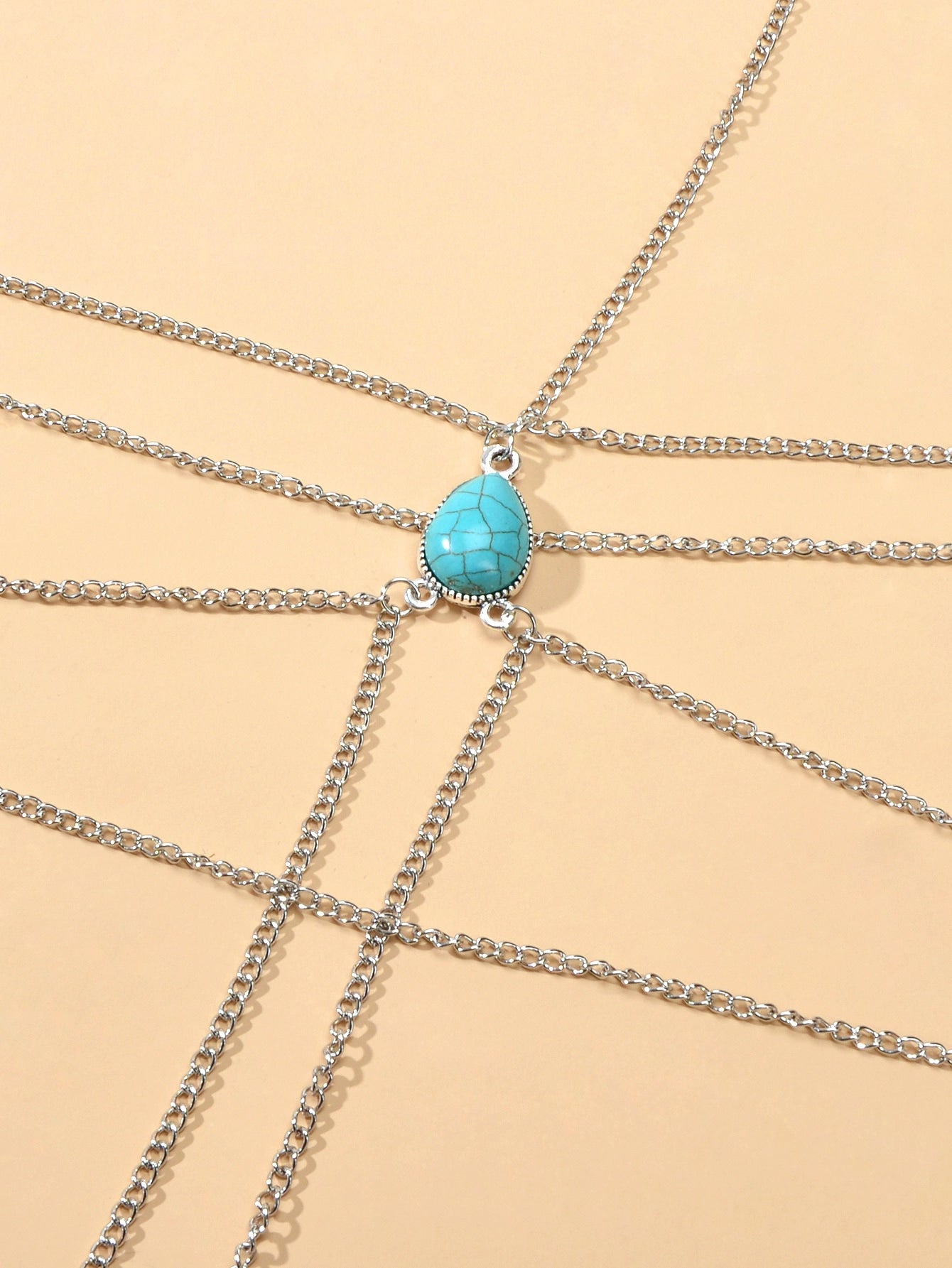 Bohemian Summer Sexy Beach Multilayer Leg Chain Women Body Jewellery