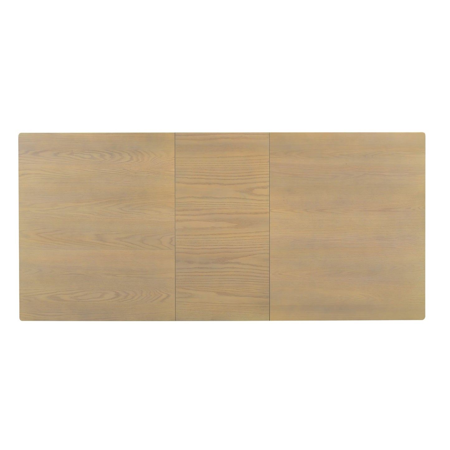 Rustic 7-Piece 78.1inch Extendable Dining Table Set With 18inch Removable Leaf, 6 Upholstered Dining Chairs, 2 Built-In