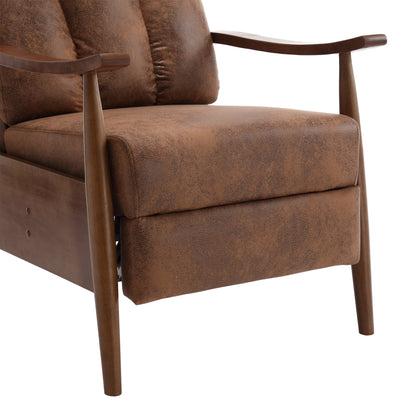 Wood Frame Armchair,  Modern Accent Chair Lounge Chair for Living Room
