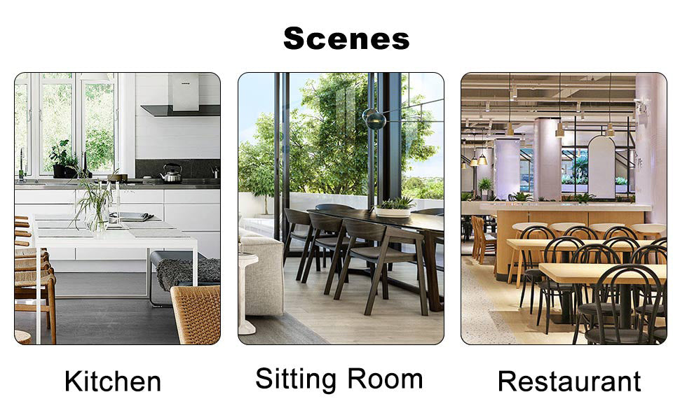 Table and Chair set.A 38.6' Diameter Transparent Tempered Glass Round Dining Table-Silver Metal Legs.Paried With 4 Black