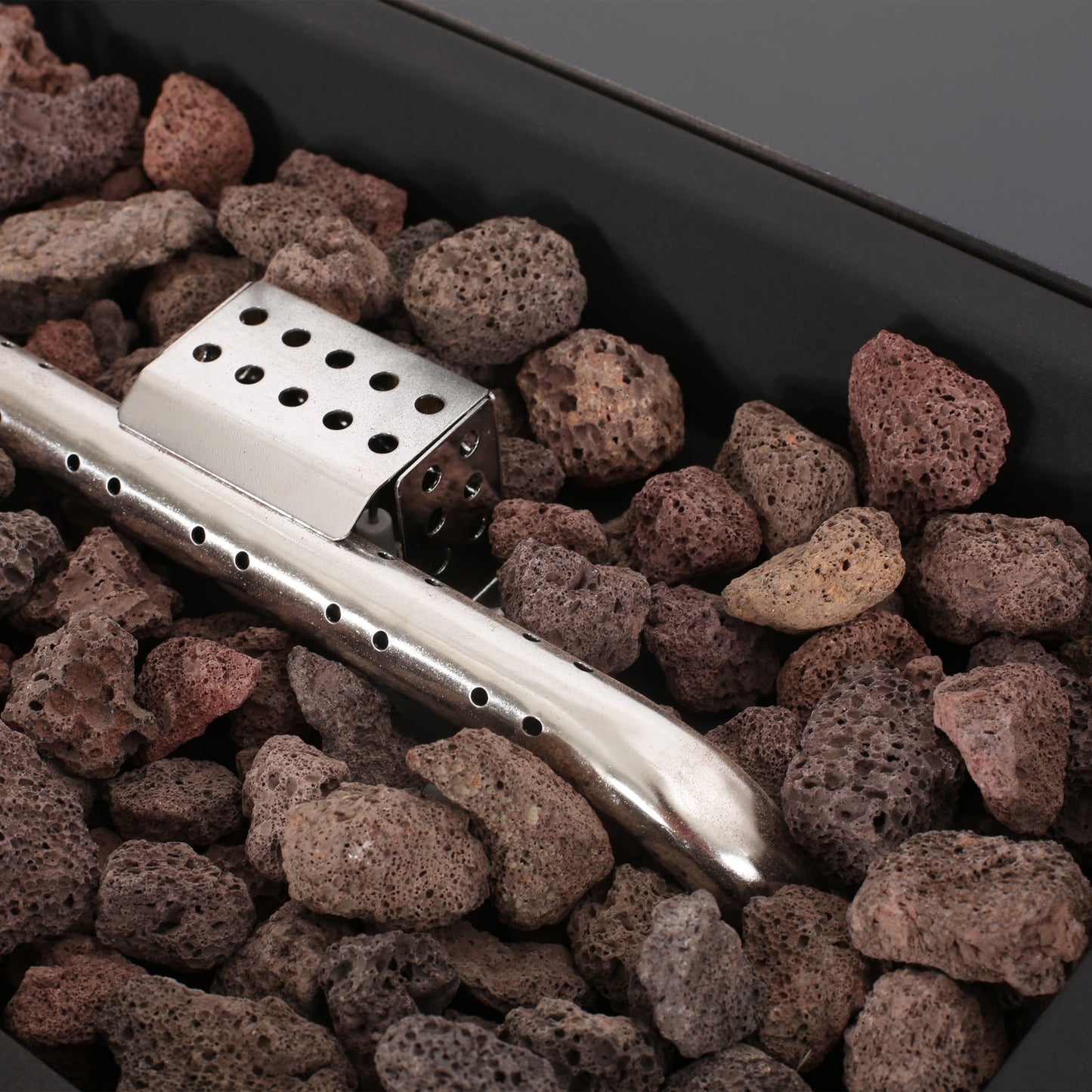 56' Rectangle Mgo Fire Pit - 50 000 Btu