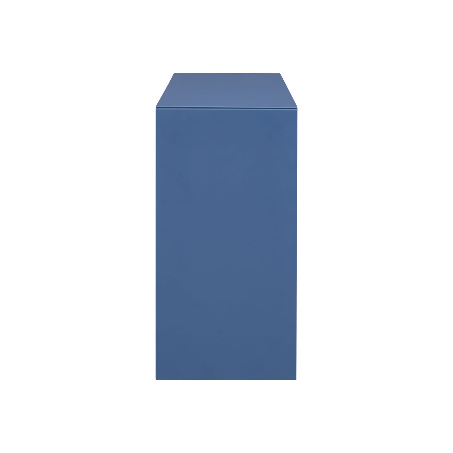 Acacia Wood Veneer Simple Entryway Table With Wavy Design,Suitable for Study,Entryway, Hallway, Living Room, Foyer