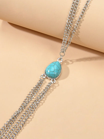 Bohemian Summer Sexy Beach Multilayer Leg Chain Women Body Jewellery