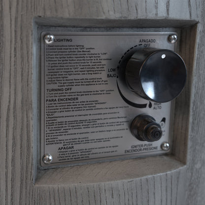 32000 BTU, CSA Certification Diameter 20 Inch Round Outdoor Gas Fire Pit,Contain 2.5kg Lava Stone and Rainproof Cover,Ma