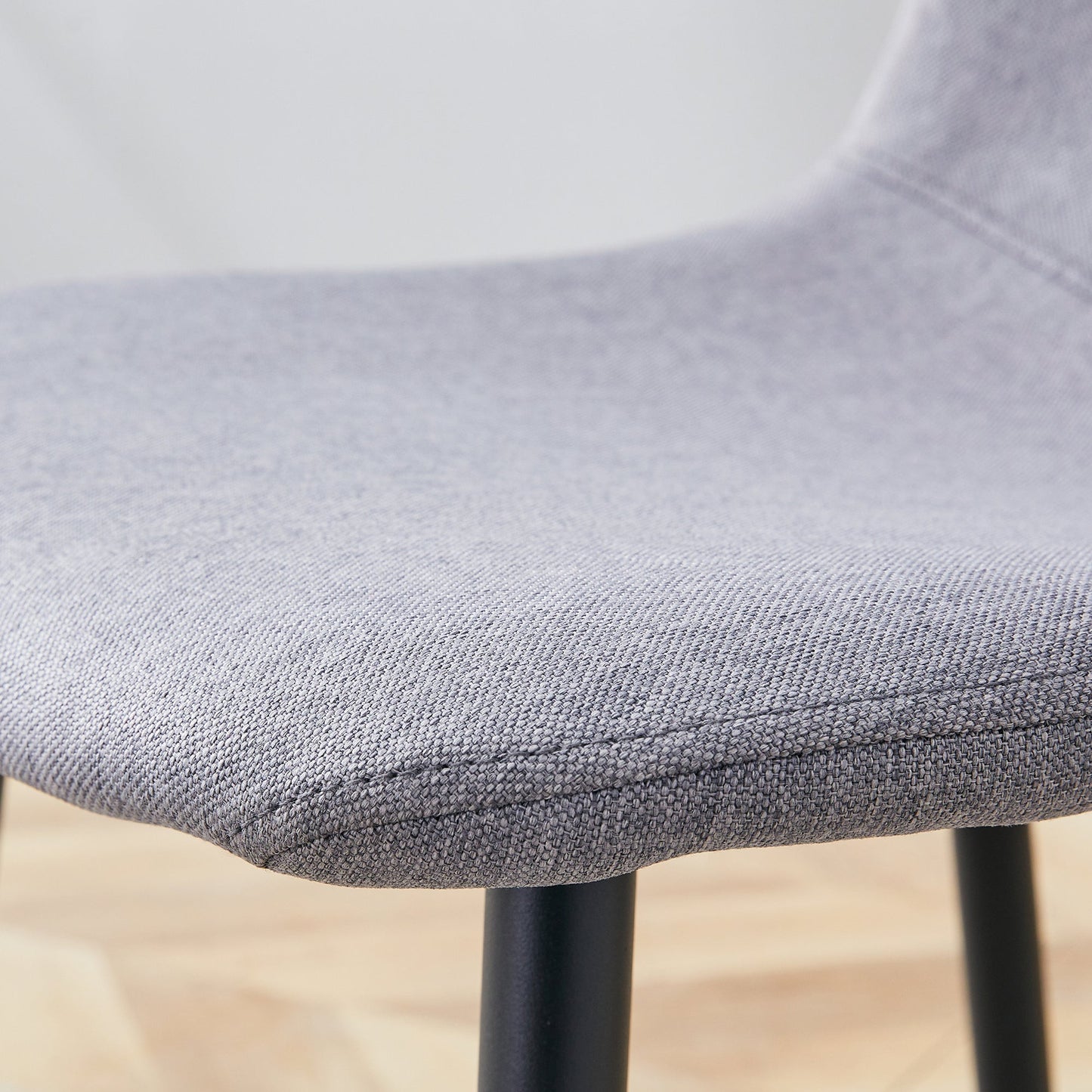 Table and Chair set.Modern Multifunctional Lifting Platform,Natural Wood Grain Sticker MDF Desktop, Black Metal Legs.Pai