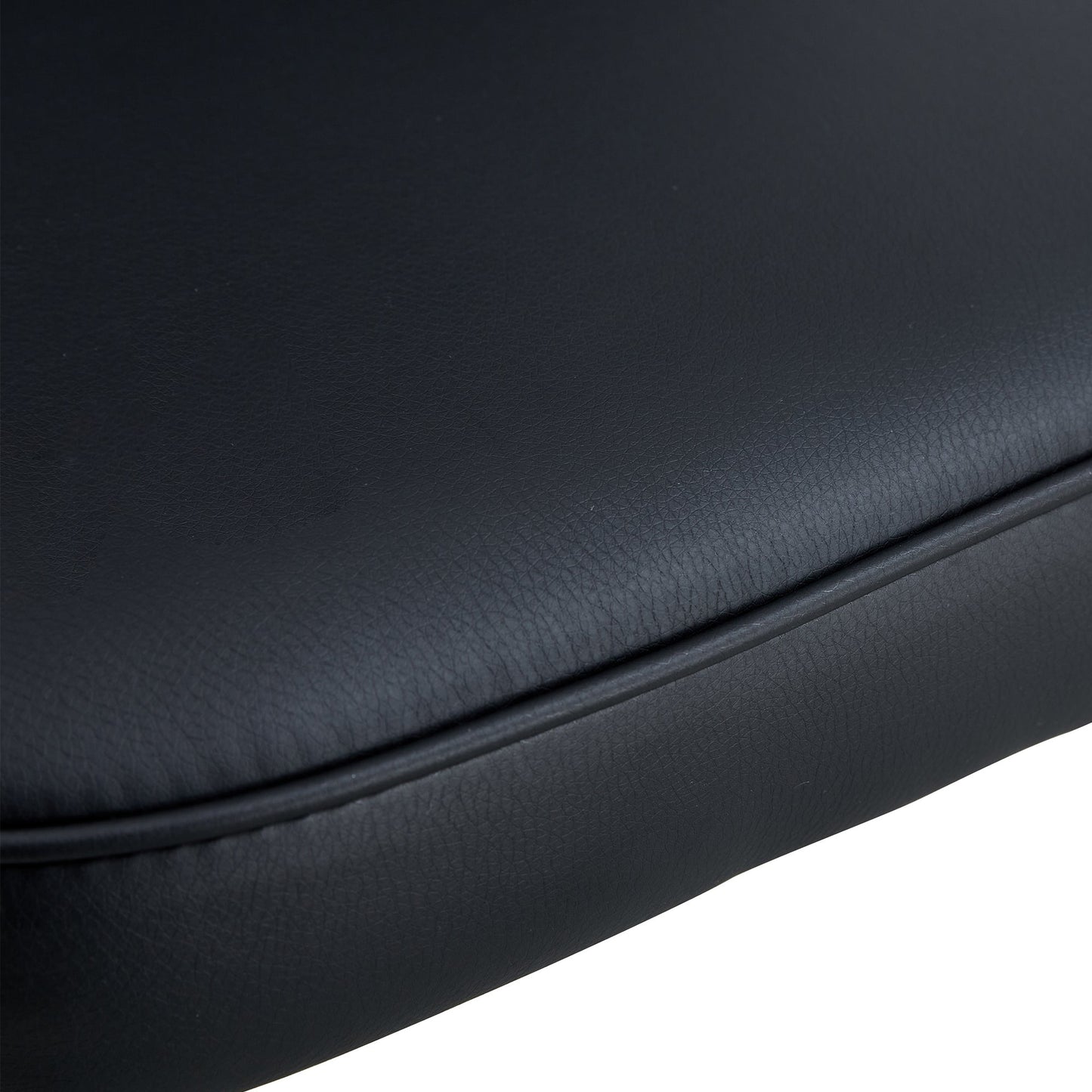 Modern Black PU Chair Set - Sleek Design With Black Metal Legs - Ideal for Various Venues