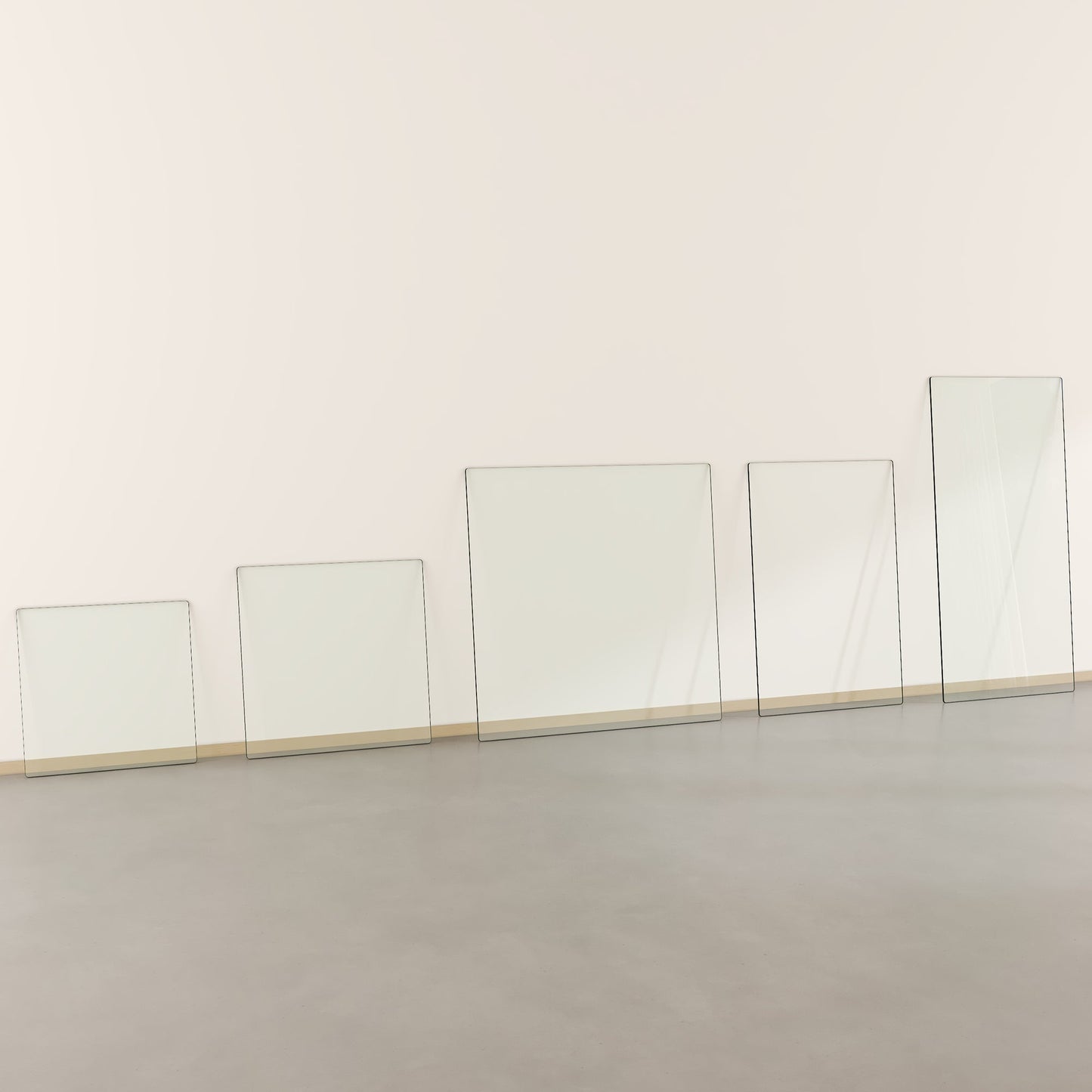 ONLY Separate Glass Tabletop.24*36 Inch Rectangular Heat-Resistant Transparent Tempered Glass Tabletop.Suitable for Vari