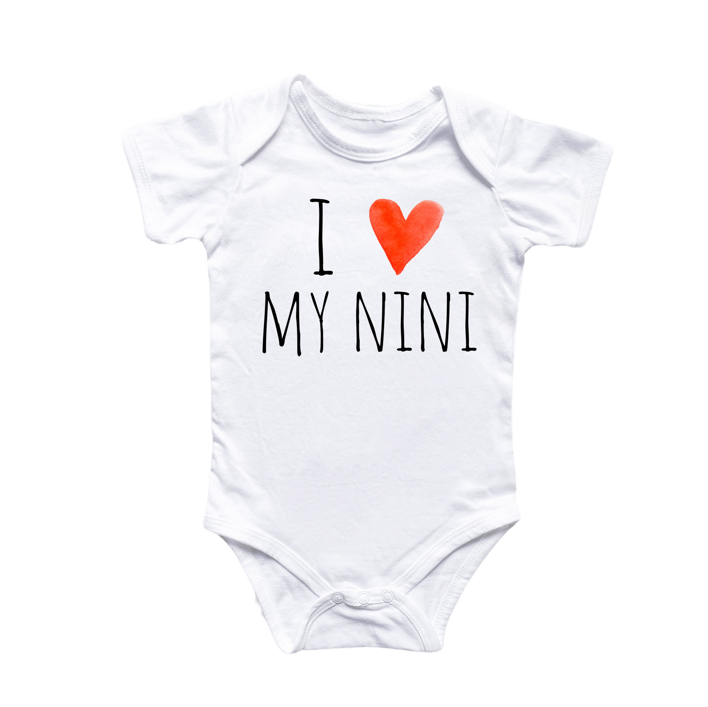 Nini - Baby Boy Girl Clothes Infant Bodysuit Funny Cute Newborn