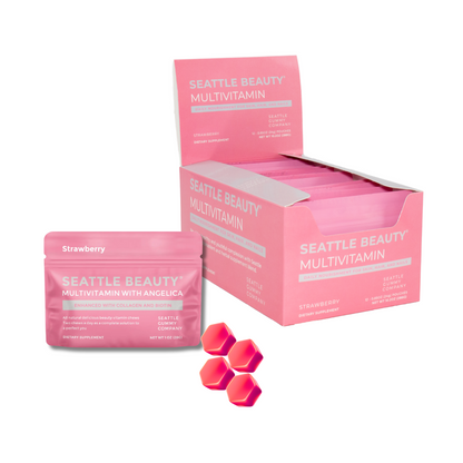 Multivitamin Gummy with Angelica | Strawberry (12-Pack)