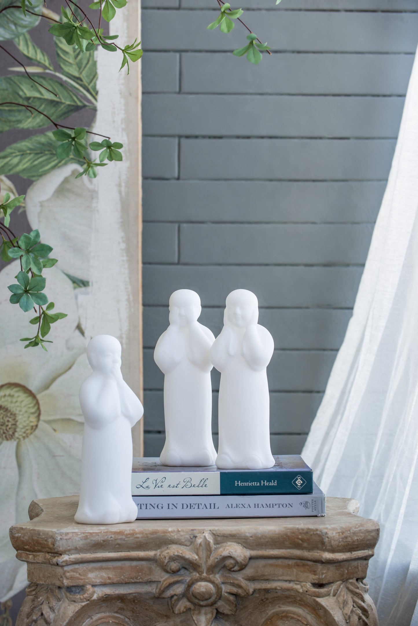 S/3 3.5x3x9.8' Standing Monks