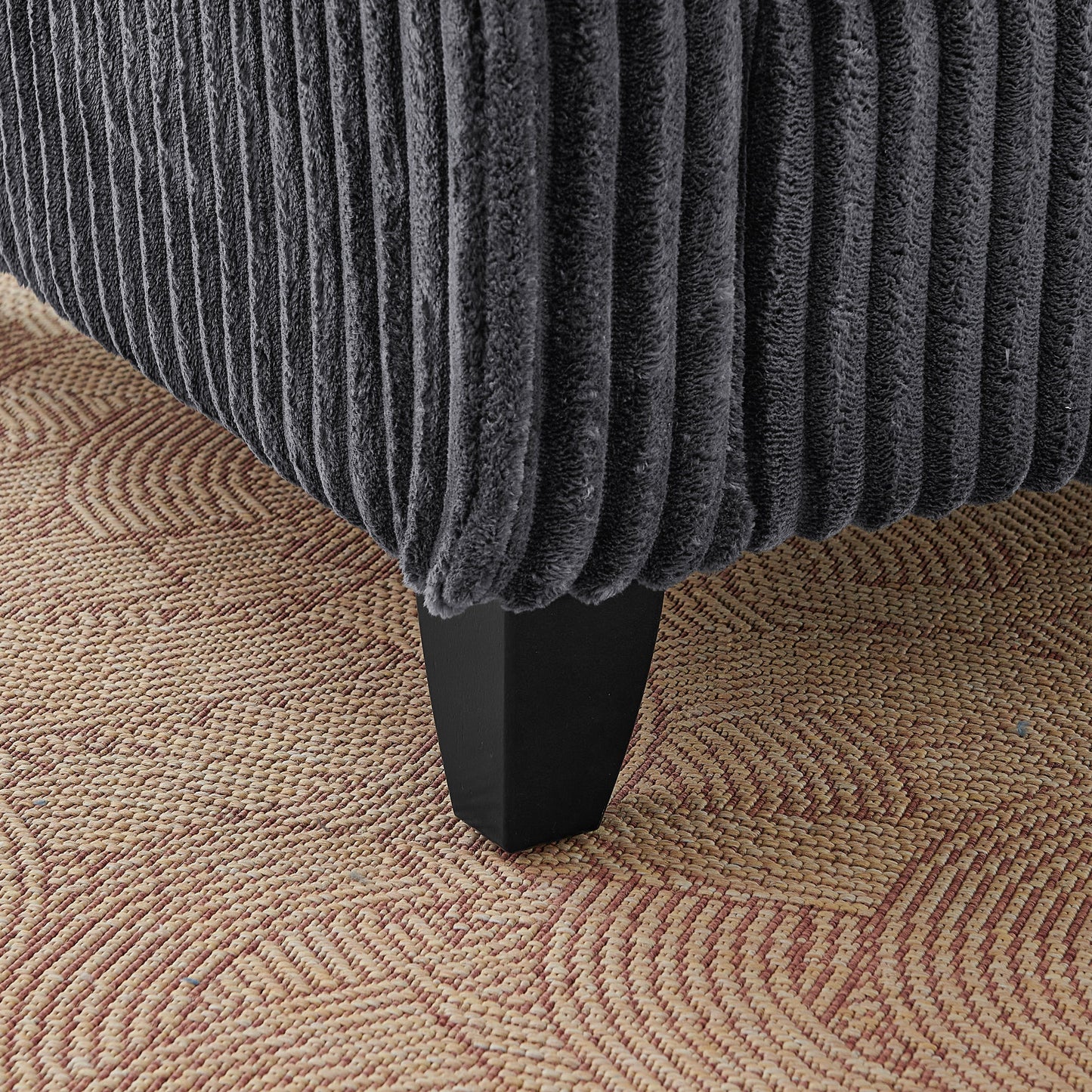 Lazy Sofa Chair, Comfortable Single-Person Sofa Chair, With a Backrest and Soft Seat Cushion, Having Armrests on Both Si