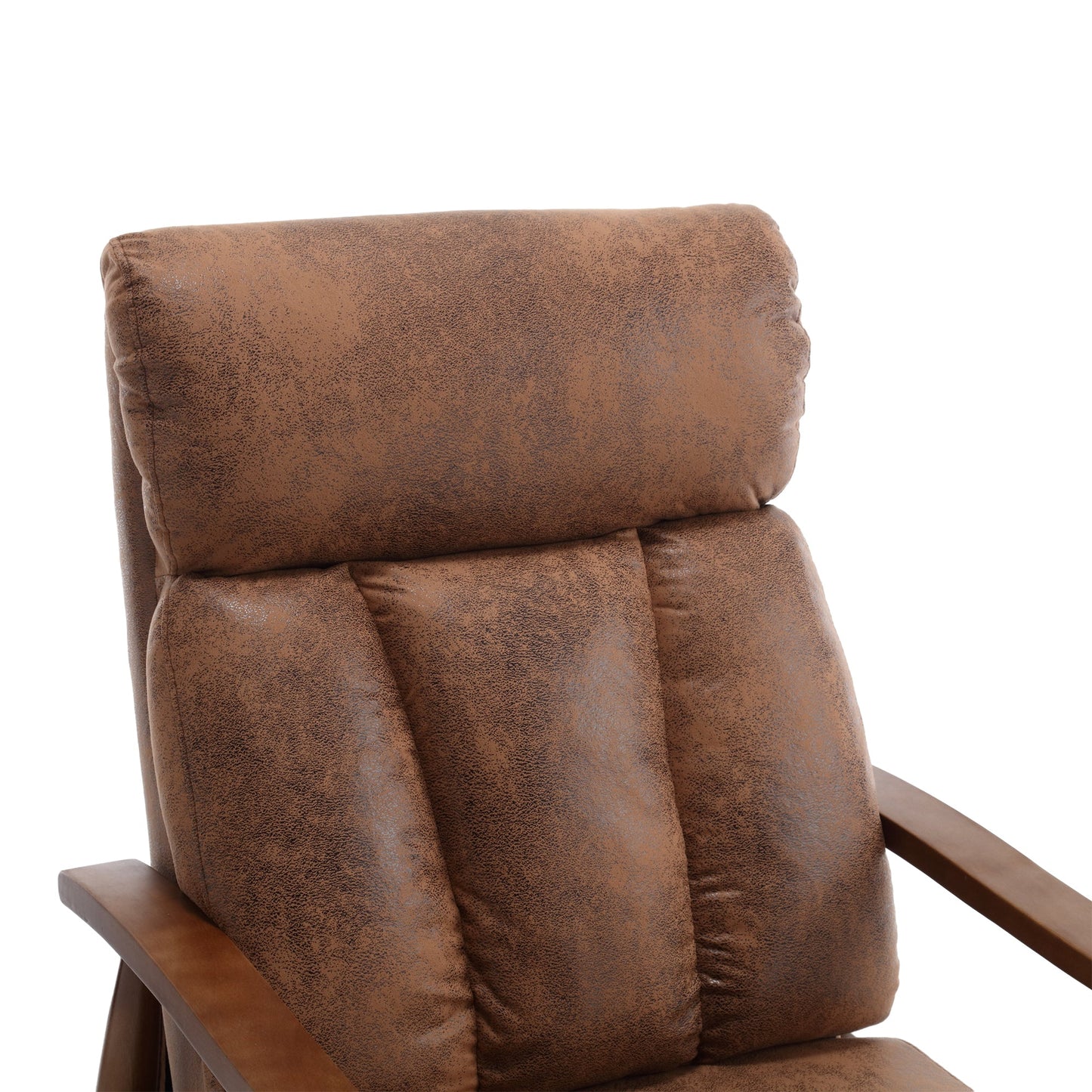 Wood Frame Armchair,  Modern Accent Chair Lounge Chair for Living Room