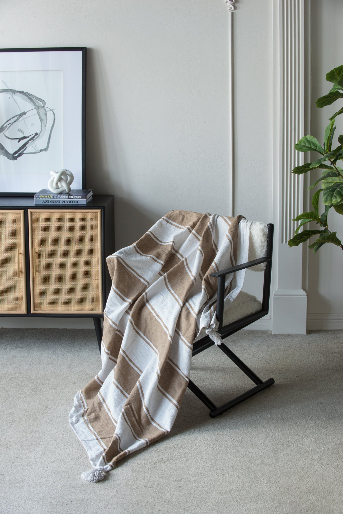 50x60' Carson Striped Throw Blanket, 2 Pack