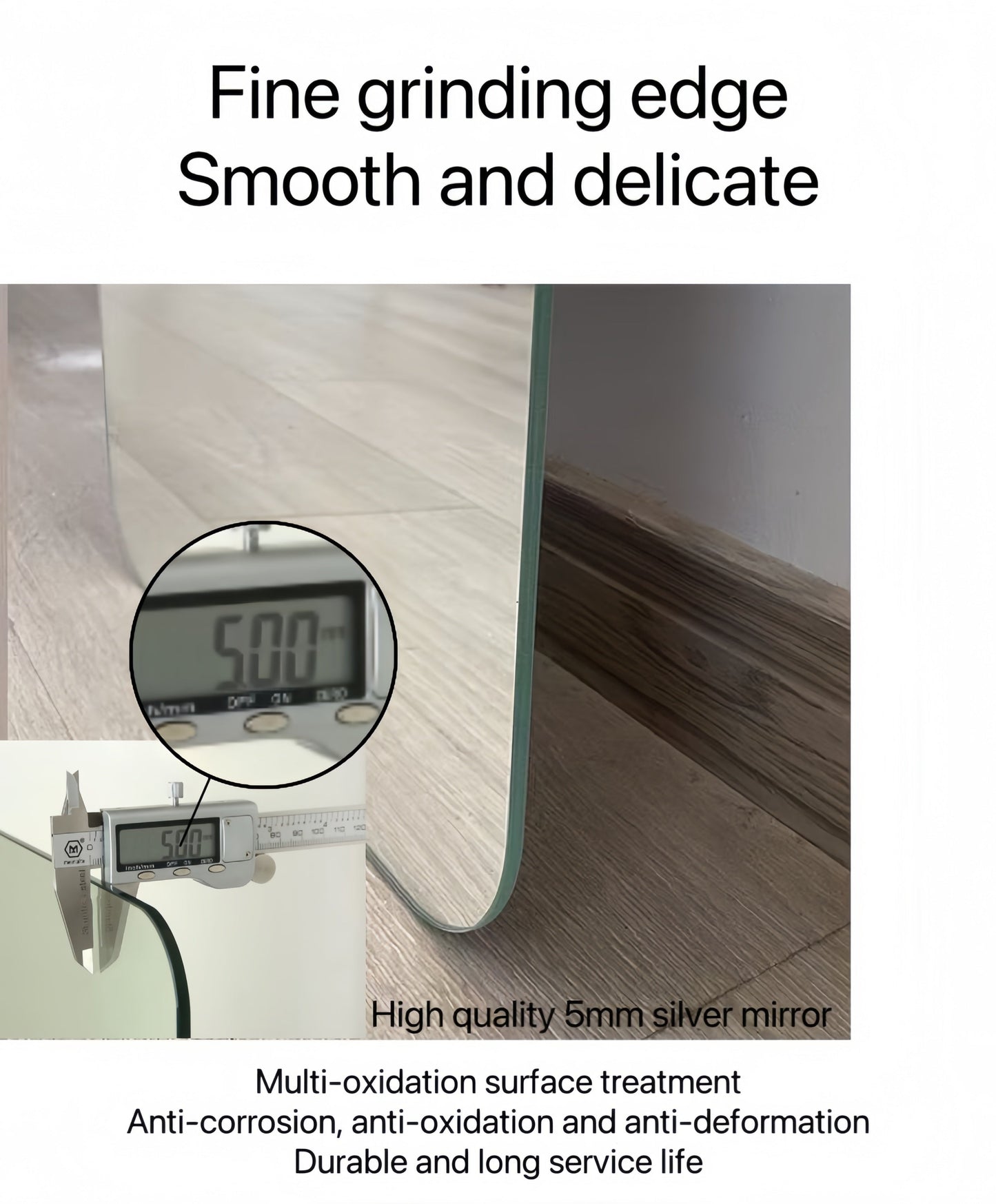 28*60inch LED Bathroom Vanity Mirror ,Wall Mirror,Anti-Fog, Dimmable,Shatter-Proof Tempered Glass,  Ideal for Bathroom W