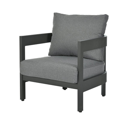 High-Quality Outdoor Seating Set With Thick Cushions for Ultimate Comfort, Perfect for Lawns, Patios, and Poolside