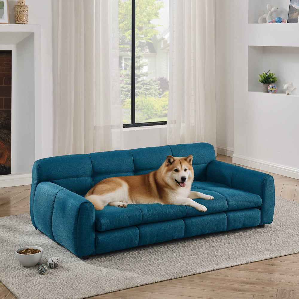 Soft and Comfortable Pet Bed for Big and Oversized Dogs, Durable Elevated Dog Sofa Bed, Comfortable Dog Sofa, Modern And