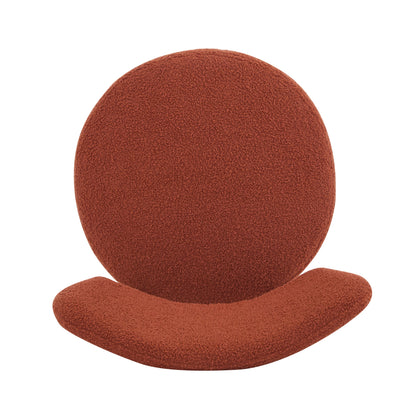 Upholstered Dinning Chair Set of 2-Orange