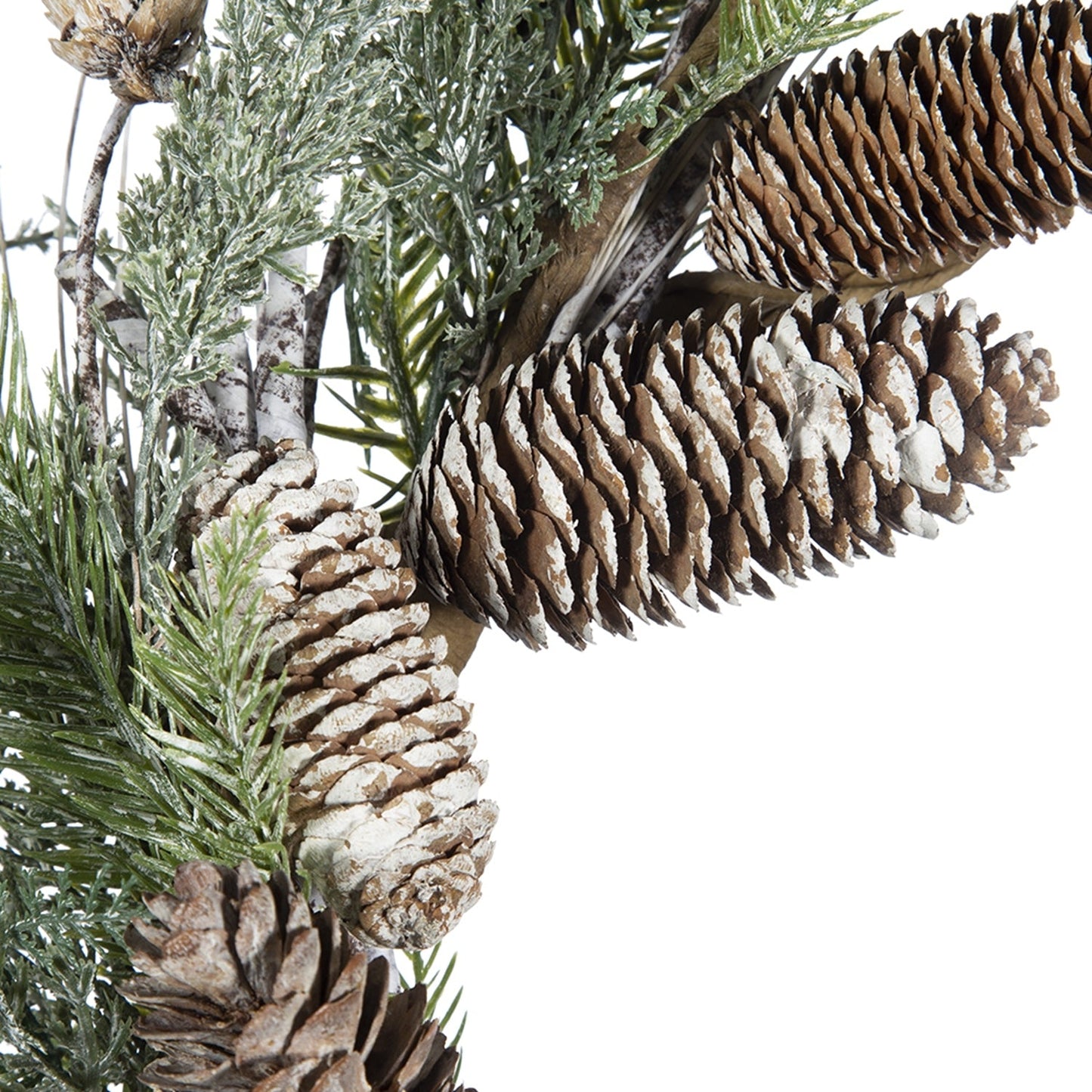 D24' Pine/Pinecone Wreath, Green