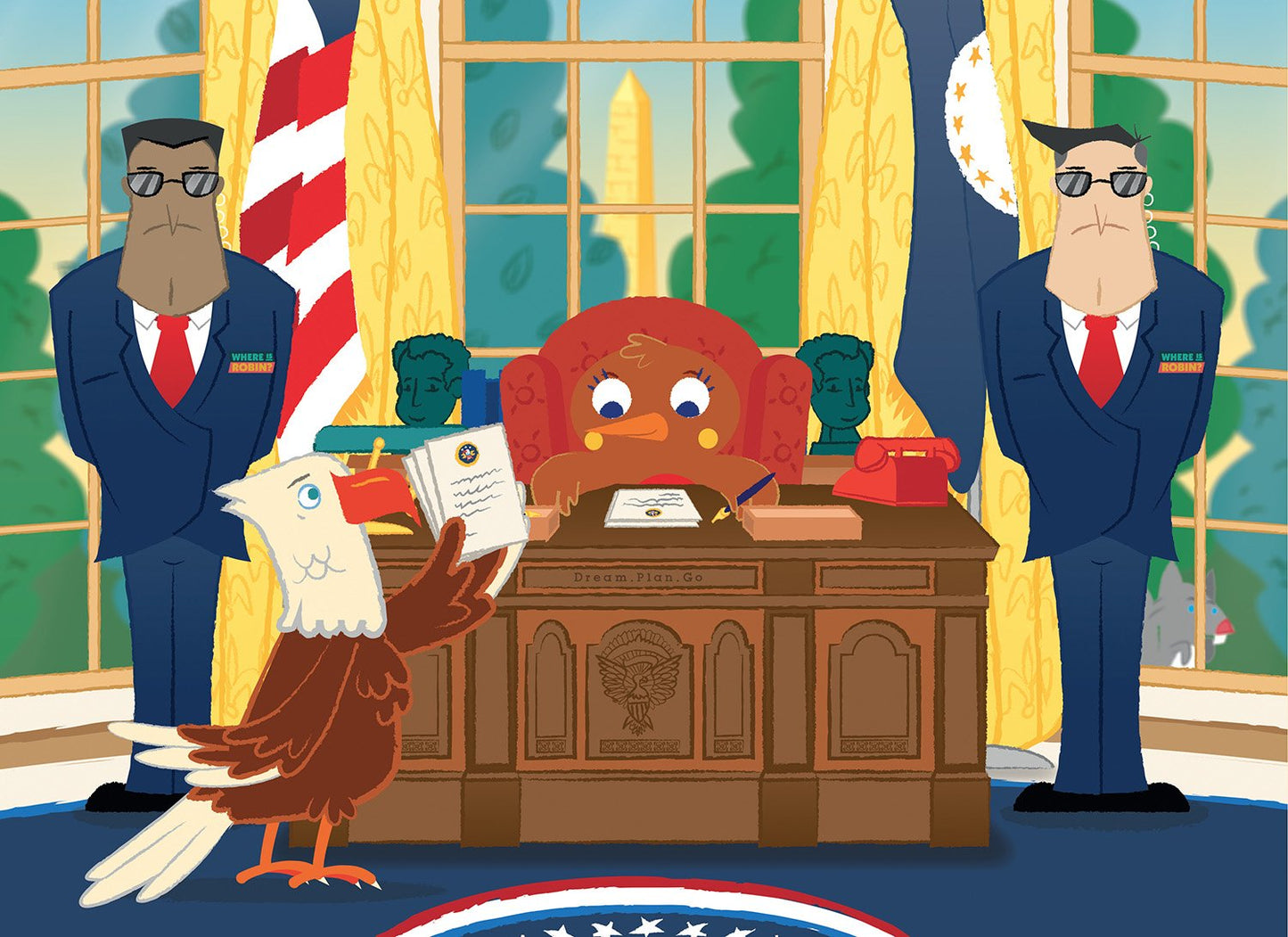 Where Is Robin? Washington, DC