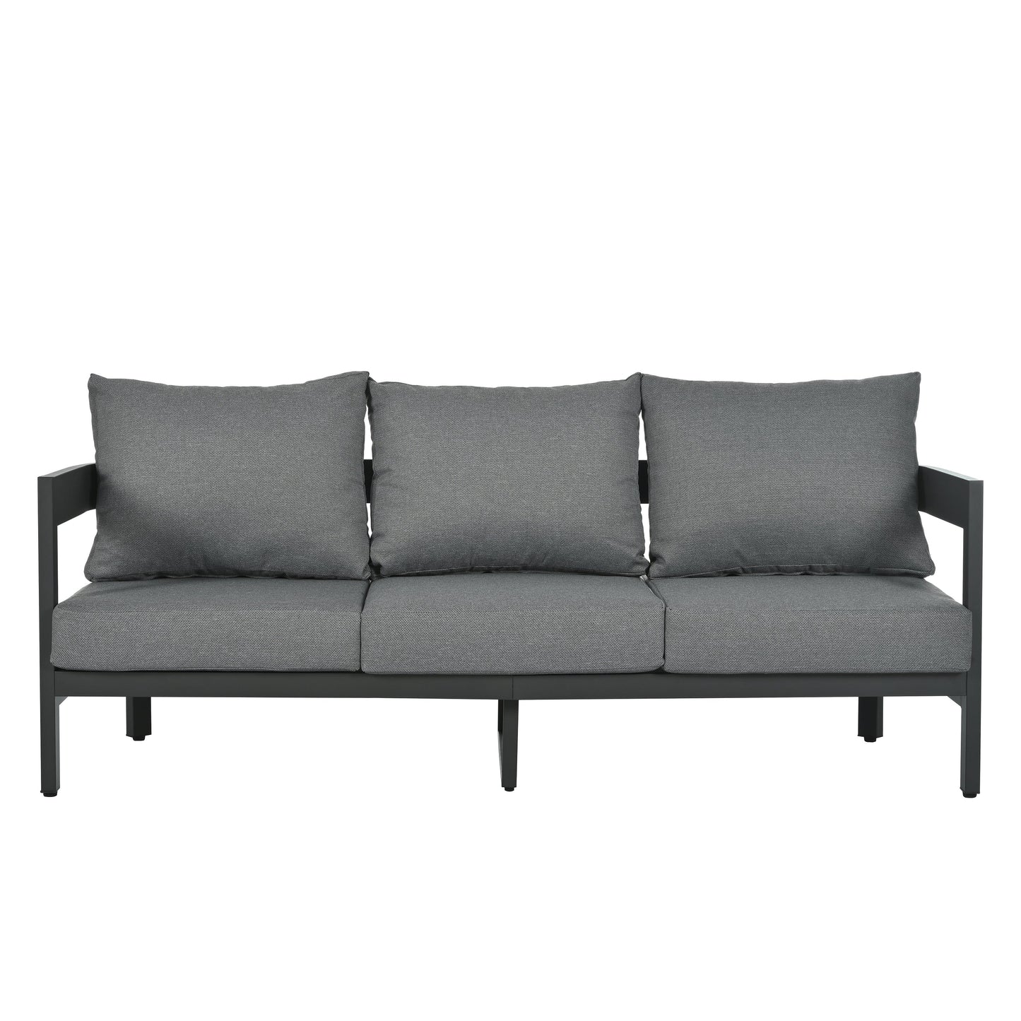 High-Quality Outdoor Seating Set With Thick Cushions for Ultimate Comfort, Perfect for Lawns, Patios, and Poolside