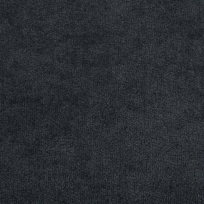 Black Upholstered 83' L-Shaped Sectional Sofa With Storage, Movable Ottoman, and Six Throw Pillows