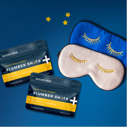 Slumber Shots - Sugar Free - Sleep Aid Gummies | 12-Pack, Mango Flavor