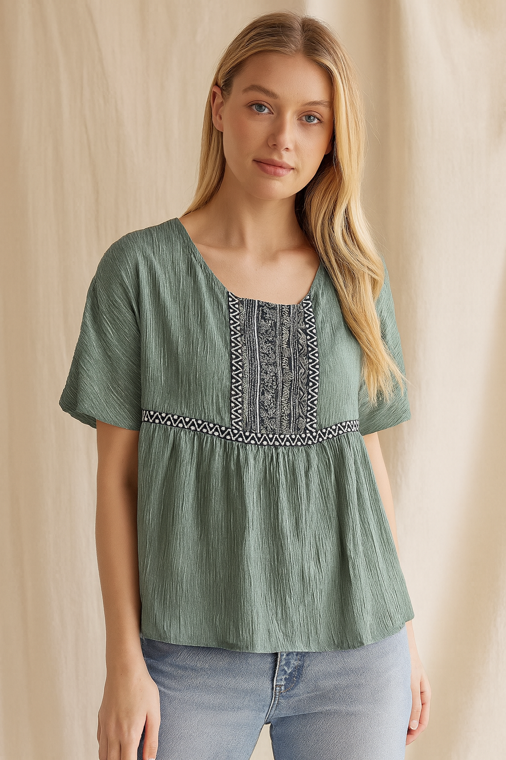 Alexie Tribal SS Top