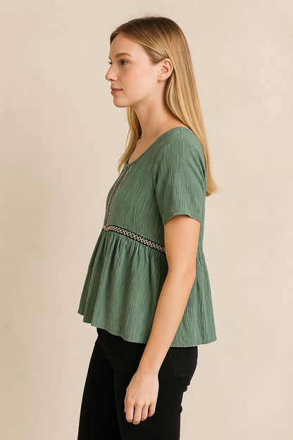 Alexie Tribal SS Top