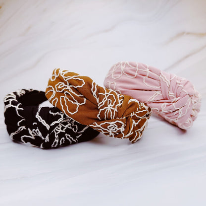 Artful Stitch Knotted Headband