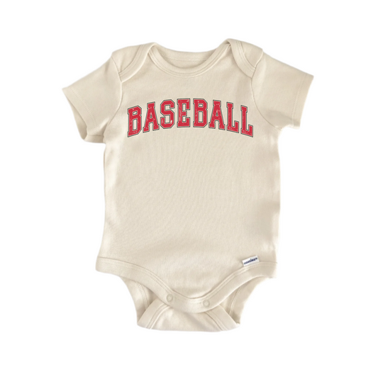 Baseball -  Baby Boy Girl Clothes  Bodysuit Funny Cute