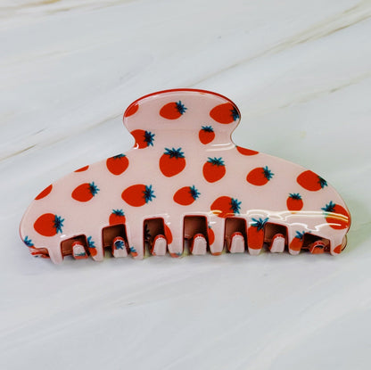 Berry Cherry Hair Claw Set of 2