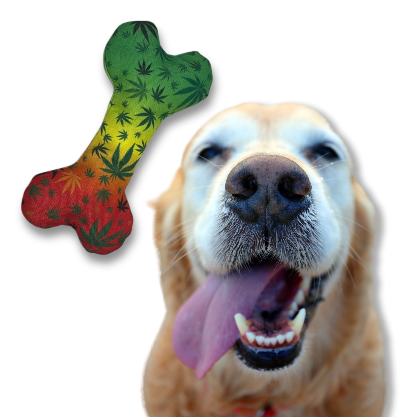 Stoned to Da Bone 420 Dog Toy - MSRP $11.99