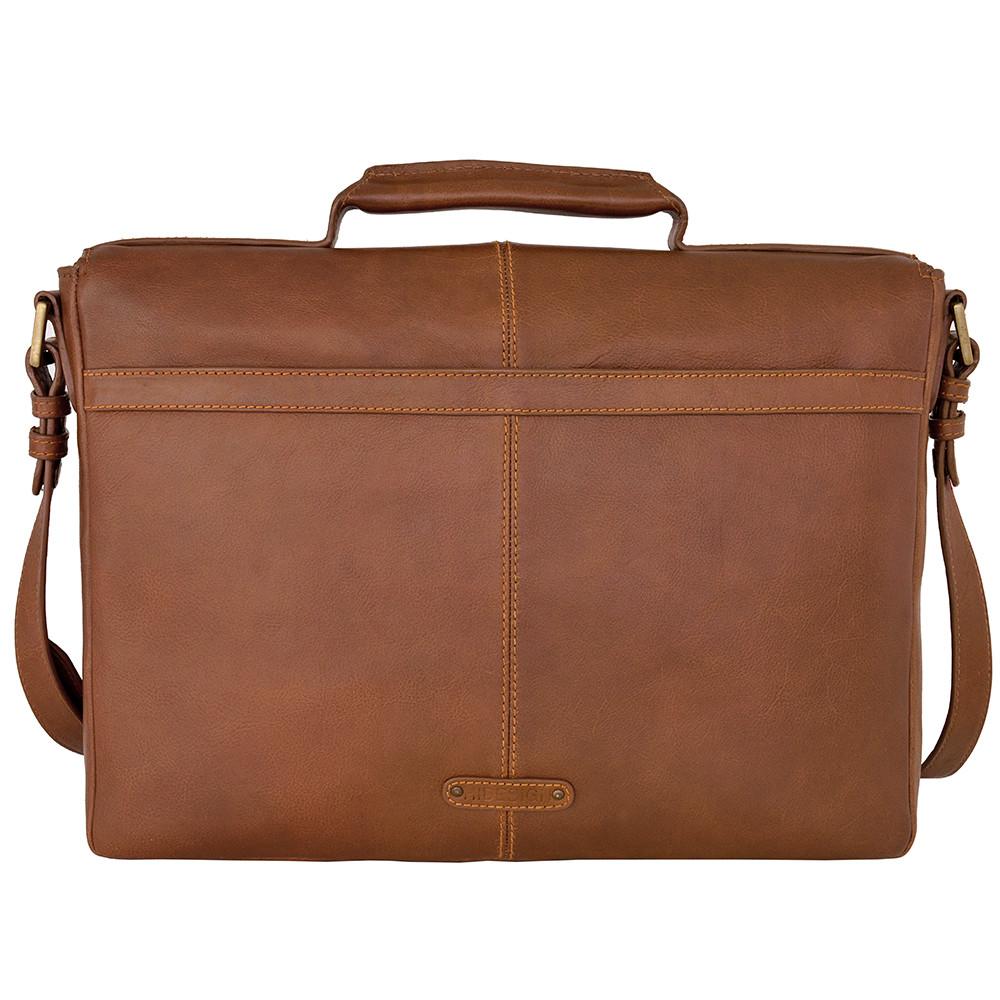 Charles 15" Laptop Compatible Leather Briefcase