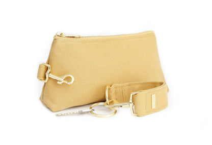Beige CANVAS 2-Piece WRISTLET SET
