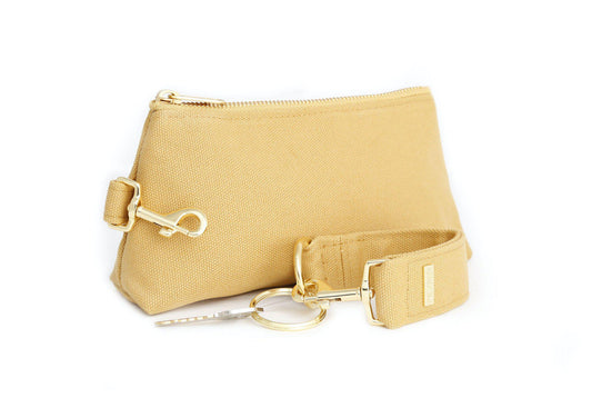 Beige CANVAS 2-Piece WRISTLET SET