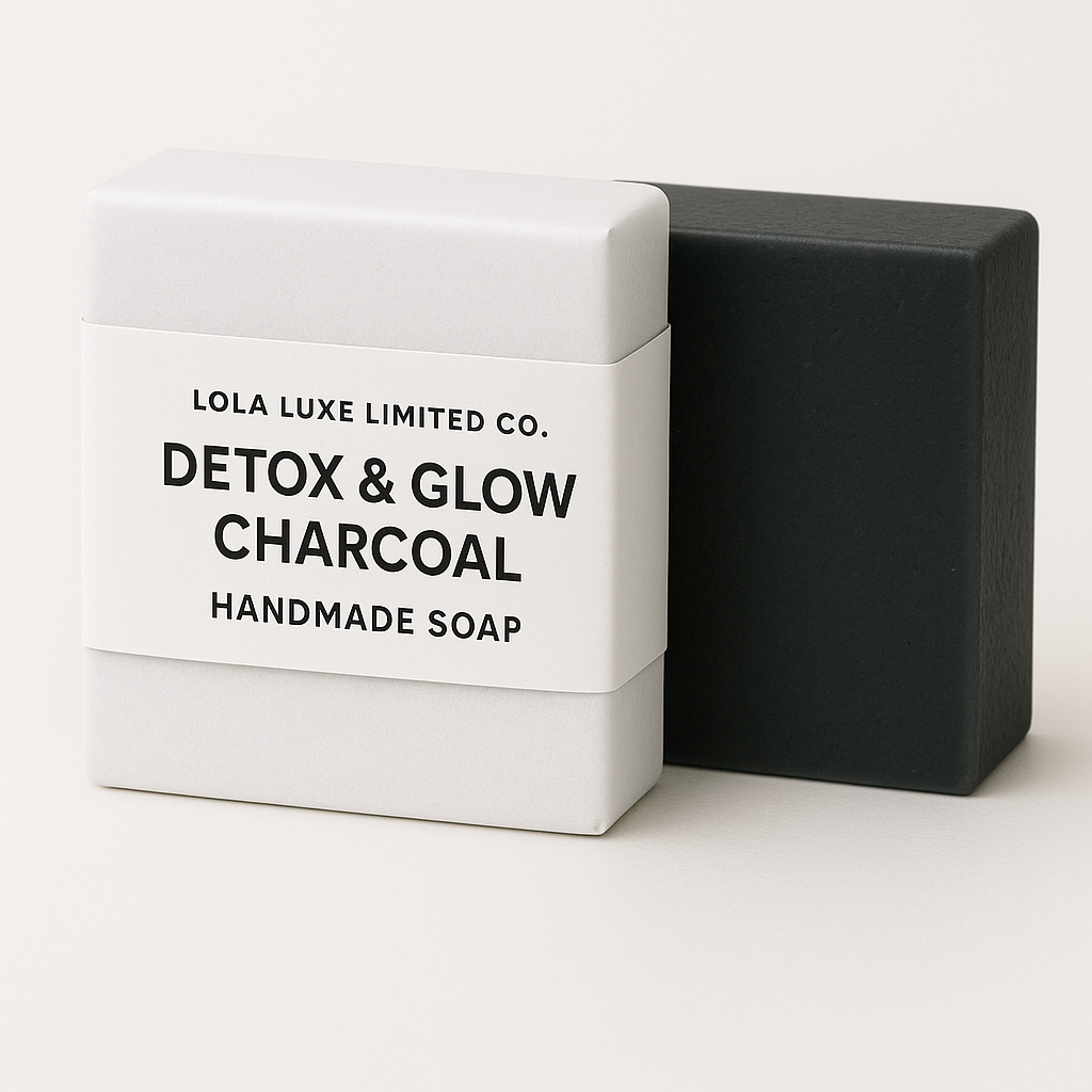 Detox & Glow: Charcoal Handmade Soap