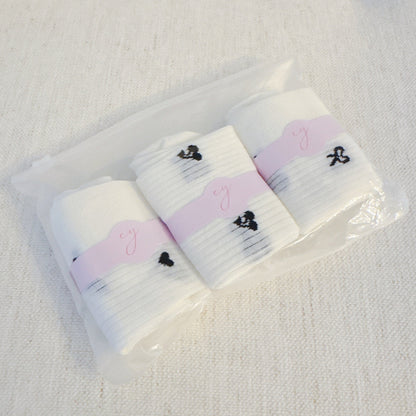Cherry Cutie Charm Socks Set of 3