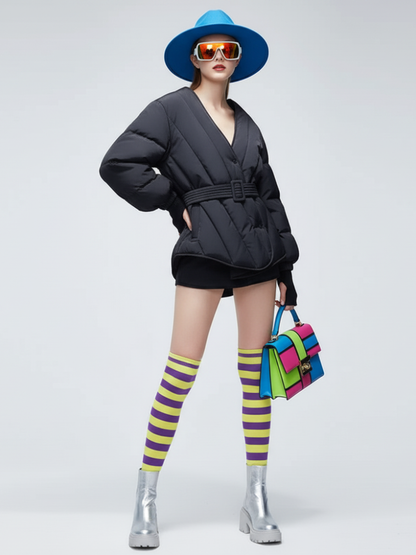 Classic Crossed Puffer Jacket SUTTON PLACE BYMANYC ® New York