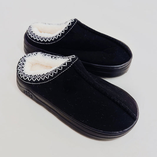 Cozy Cloud Slippers – Soft Lined Winter Comfort