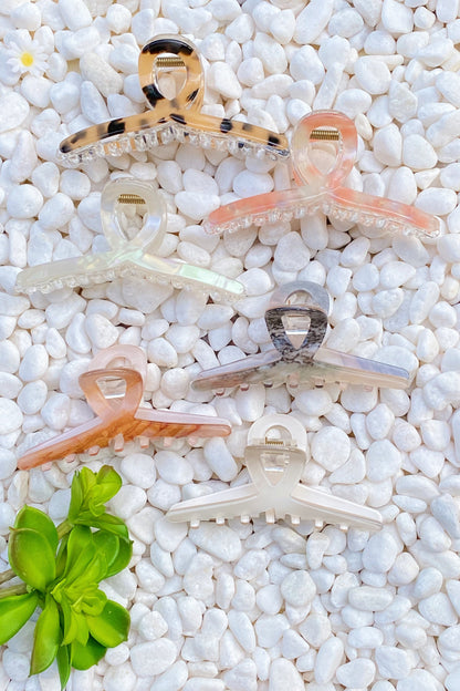 Katie Hair Claw Set of 3 Assorted Colors