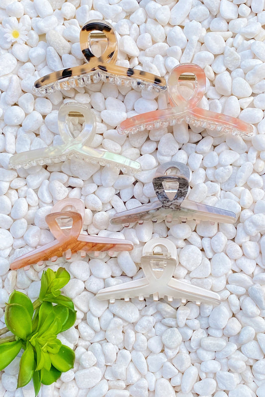 Katie Hair Claw Set of 3 Assorted Colors