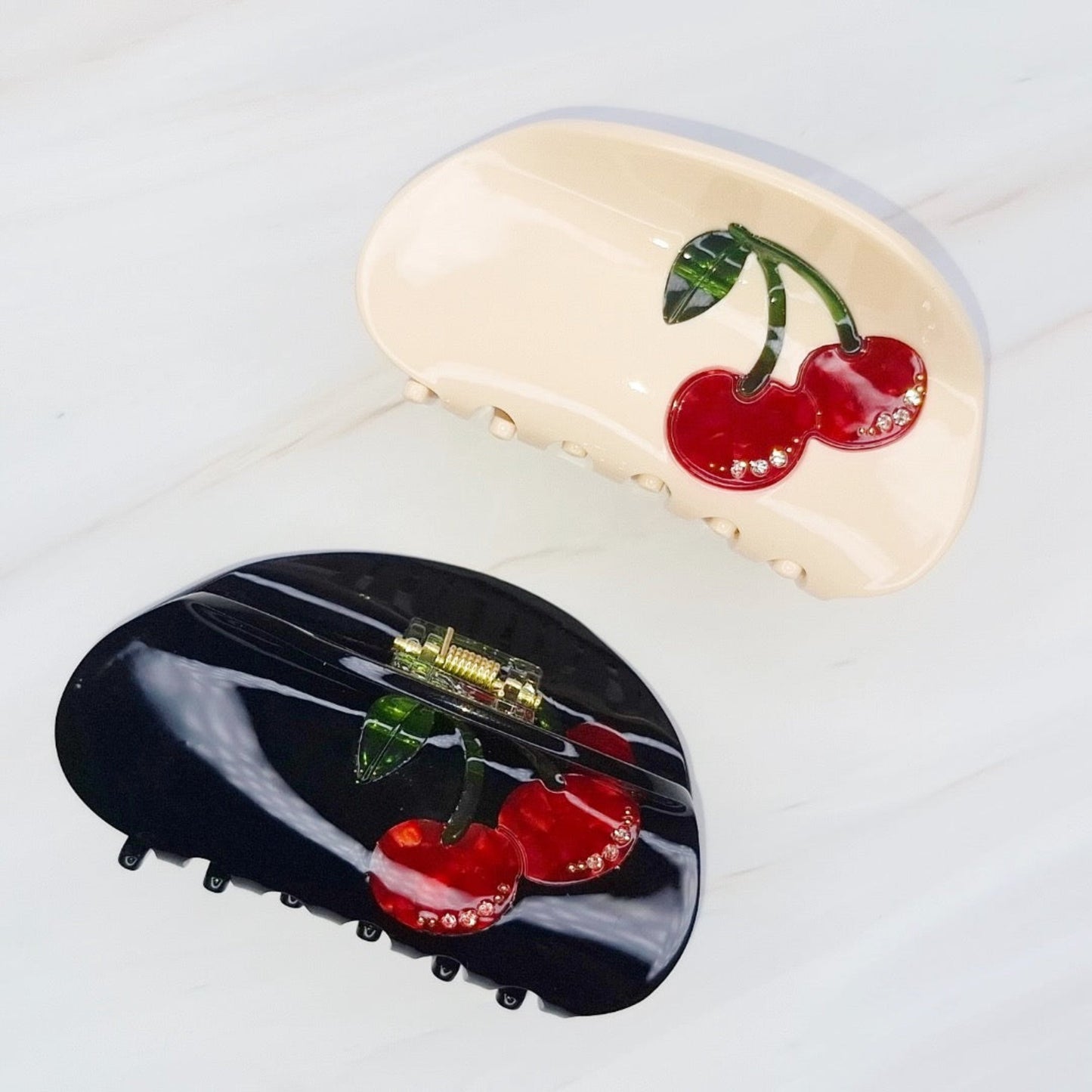 Fresh Cut Cherries Hair Claw