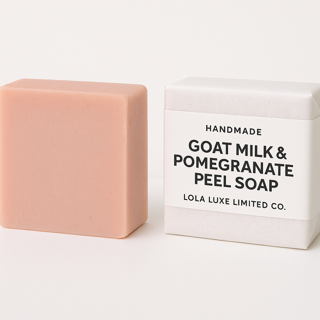 Goat Milk & Pomegranate Peel Soap