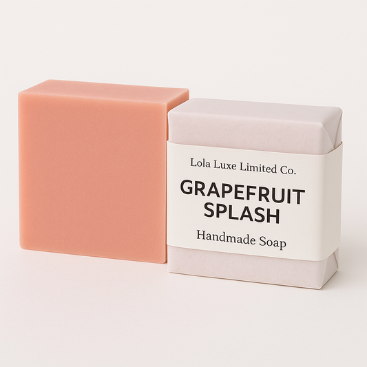 Grapefruit Splash- Grapefruit Scented Handmade Soap
