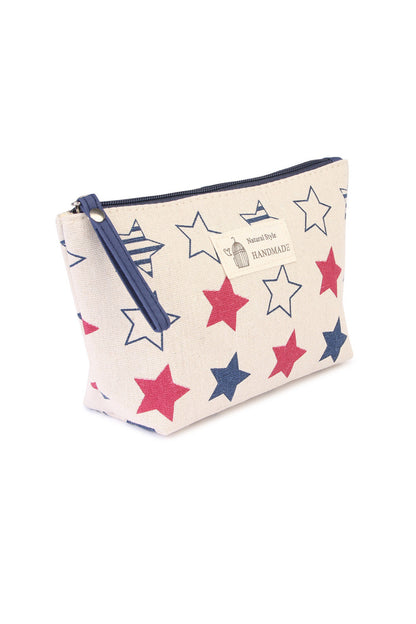 Stars Printed Cosmetic Bag