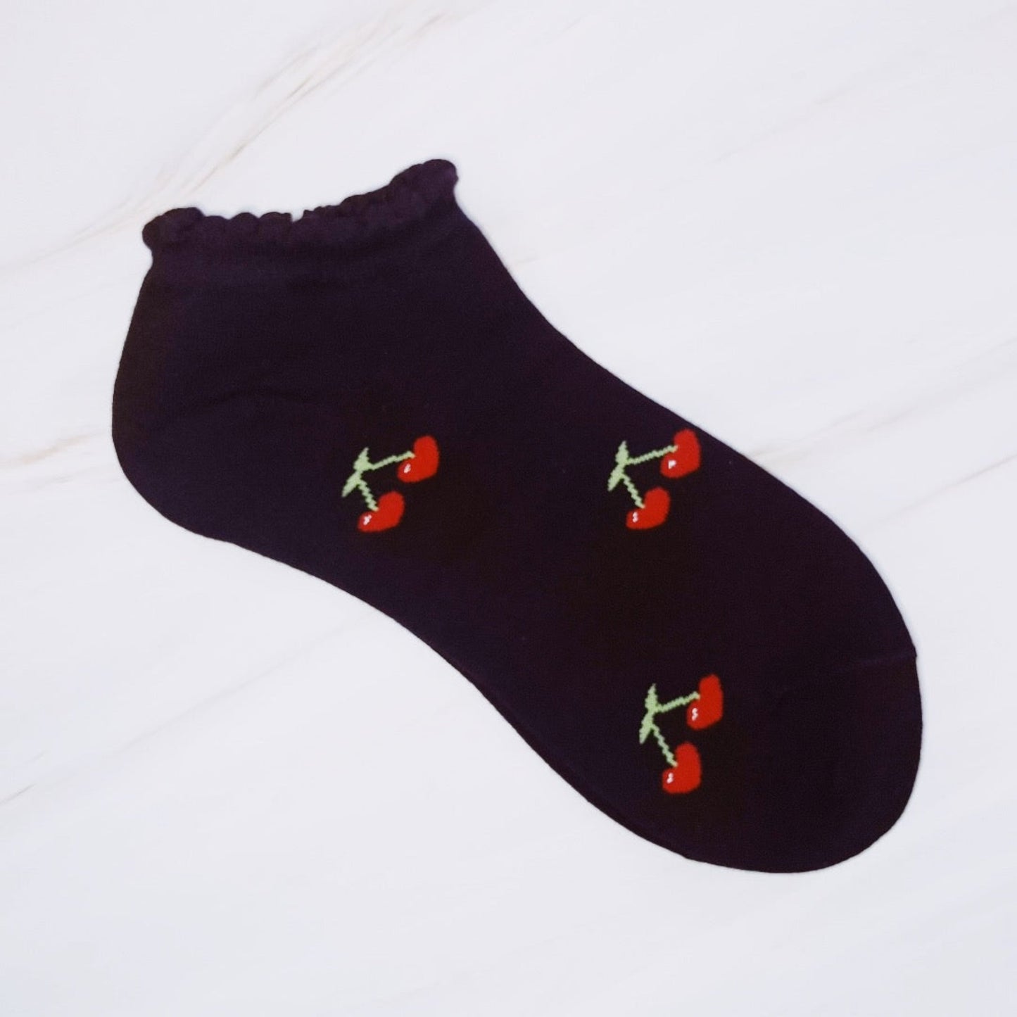 Heart My Cherries Socks Set of 3